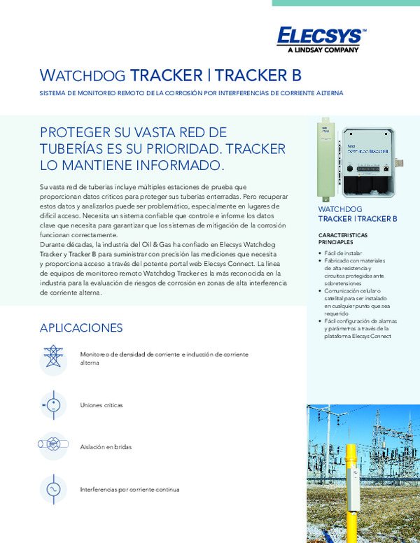 Elecsys Watchdog Tracker-Track B Data Sheet